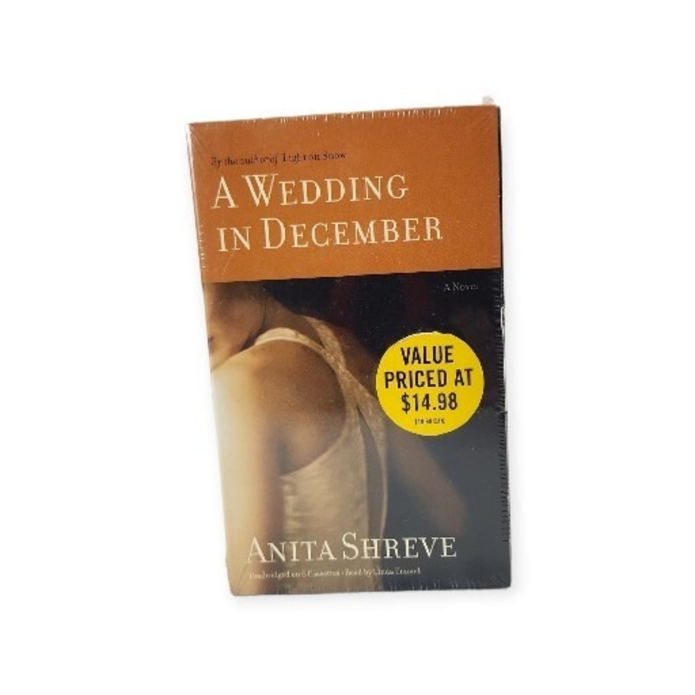A Wedding in December by Anita Shreve (2007, Audio Cassette, Unabridged edition)